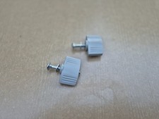 2 Pieces Flymo Handle Wing & Bolt Screw Fixing Knob Lawnmower Mower Easiglide C1