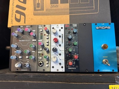 SSL UVEQ ,SIX ,Neve 511 pre ,dbx 530 ,MIDAS L6 500 Series Launchbox  ARMENS .