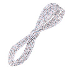 Recoil Starter Rope Pull Cord  3.5mm 10m for Mower [White Red Blue]