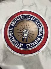 8  IBEW Union Sticker NOS