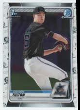 2020 Bowman Draft Chrome Daxton Fulton Miami Marlins #BD-131