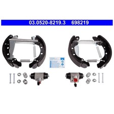 ATE Bremsbackensatz hinten 698219 | 875328