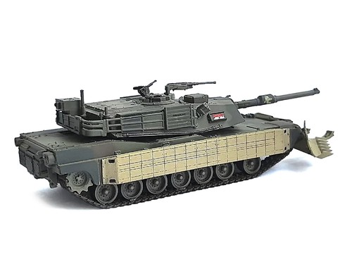 2023 M1A1 AIM Tank Model - United States Army Olive Drab, Mine Plow, 1/72 Dra... - Picture 3 of 4