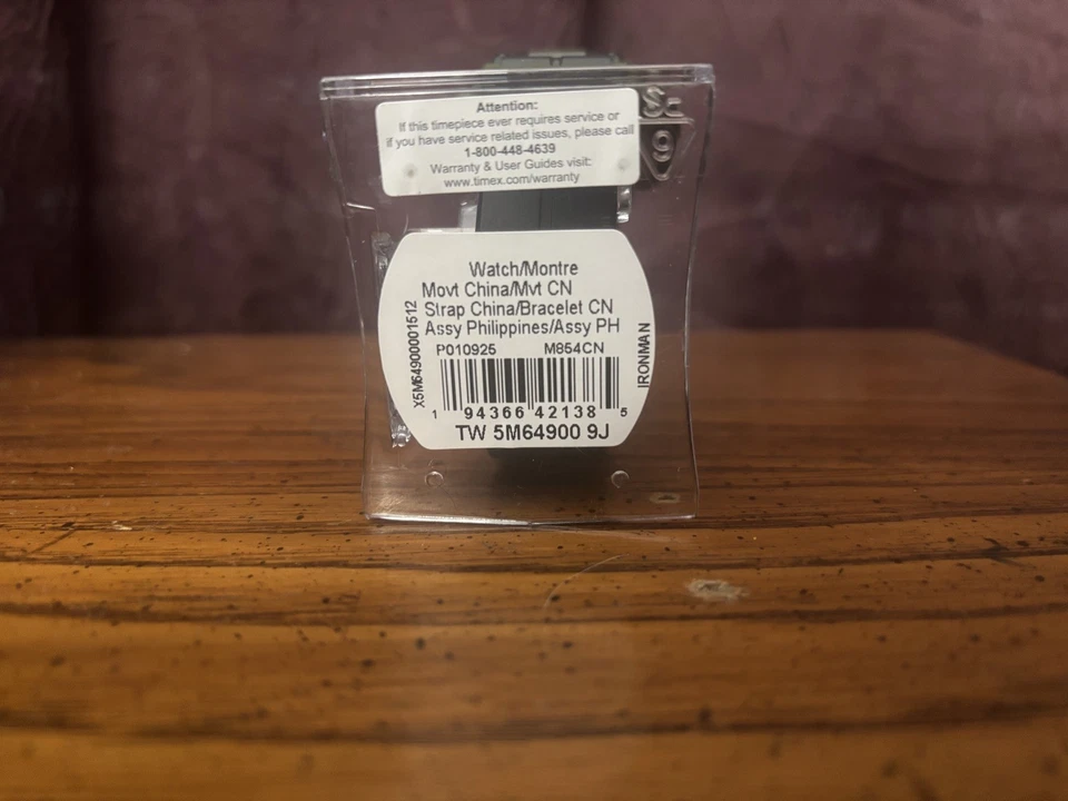 Timex TW5M64900, Reloj Hombre Ironman Triatlón 30 Vueltas Resina, Amortiguador, Indiglo Foto 4 de 4