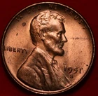 1951-S Lincoln Wheat Cent — photo from another recent sale