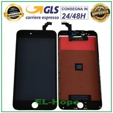 DISPLAY LCD RETINA PER APPLE IPHONE 6 PLUS TOUCH SCREEN VETRO NERO TIANMA