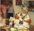Vtg 1990 Found Photo Lot - Grandma Gets NES Nintendo Game System for Birthday