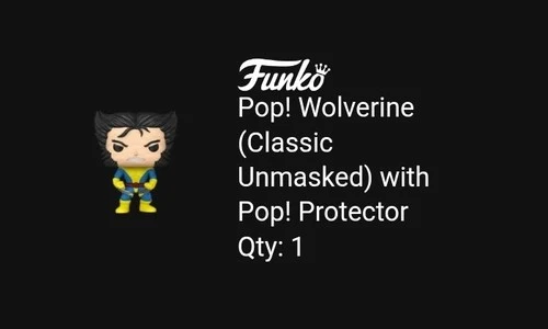 Presale ECCC Pop! Wolverine (Classic Unmasked) with Pop! Protector LE 5000