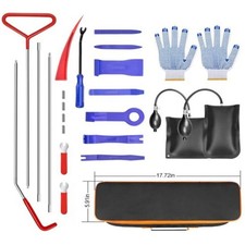Vehicle Repair Lock Out Set Long Reach Puller Emergency Car Unlock Tool Kit