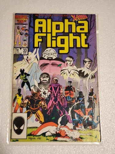 Alpha Flight #33 Marvel Comic Book Direct Ed. 1st Appearance of Lady Deathstrike