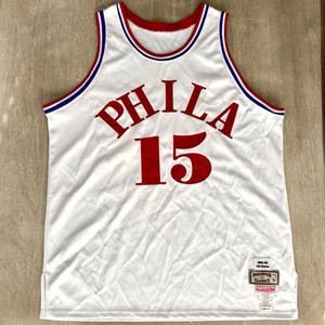 Mitchell & Ness Philadelphia 76ers Hal Greer 15 Jersey Hardwood Classics 52 NBA