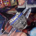 Customizable 2021 Fantasy Football Champion Blue Color Description Trophy Style — photo 8