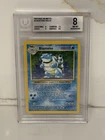 Pokemon BGS 8 NM-MINT 1999 Blastoise Base Set Holo Card