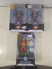 DC Multiverse 2 Supermans 1 Mister Miracle Mcfarlane Gold Label