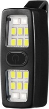 Rechargeable Clip-On Running Lights, Hands-Free LED Work Light, Wearable