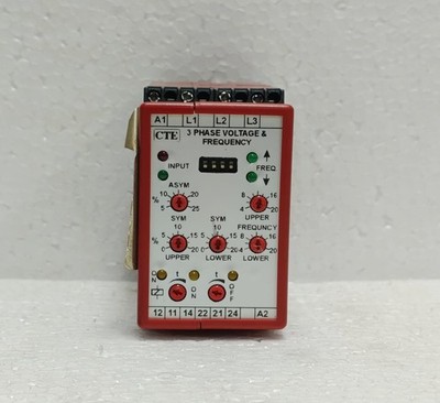 CTE THIIM PADF 4602 F620 B460 3-Phase Voltage & Frequency Control Relay