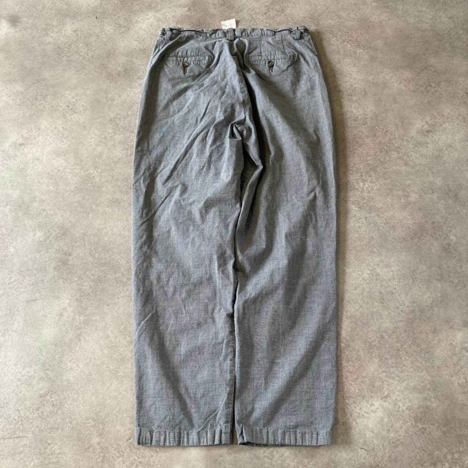 Lee Trousers Womens UK 14 Medium Straight Fit Cuffed Pants, Grey image 2