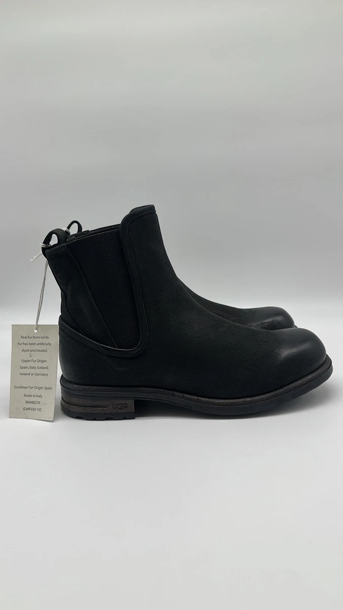 UGG Cavitt Antiqued Leather Fur Lined Military Boots Shoes Size 9 Mens F19216G UGG | Shoes | Ugg Cavitt Military Style Boot | Poshmark main image 3