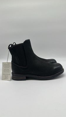 UGG Collection Renzo Chelsea Leather Ankle Black Boots Men s Size 8 VINTAGE NEW 