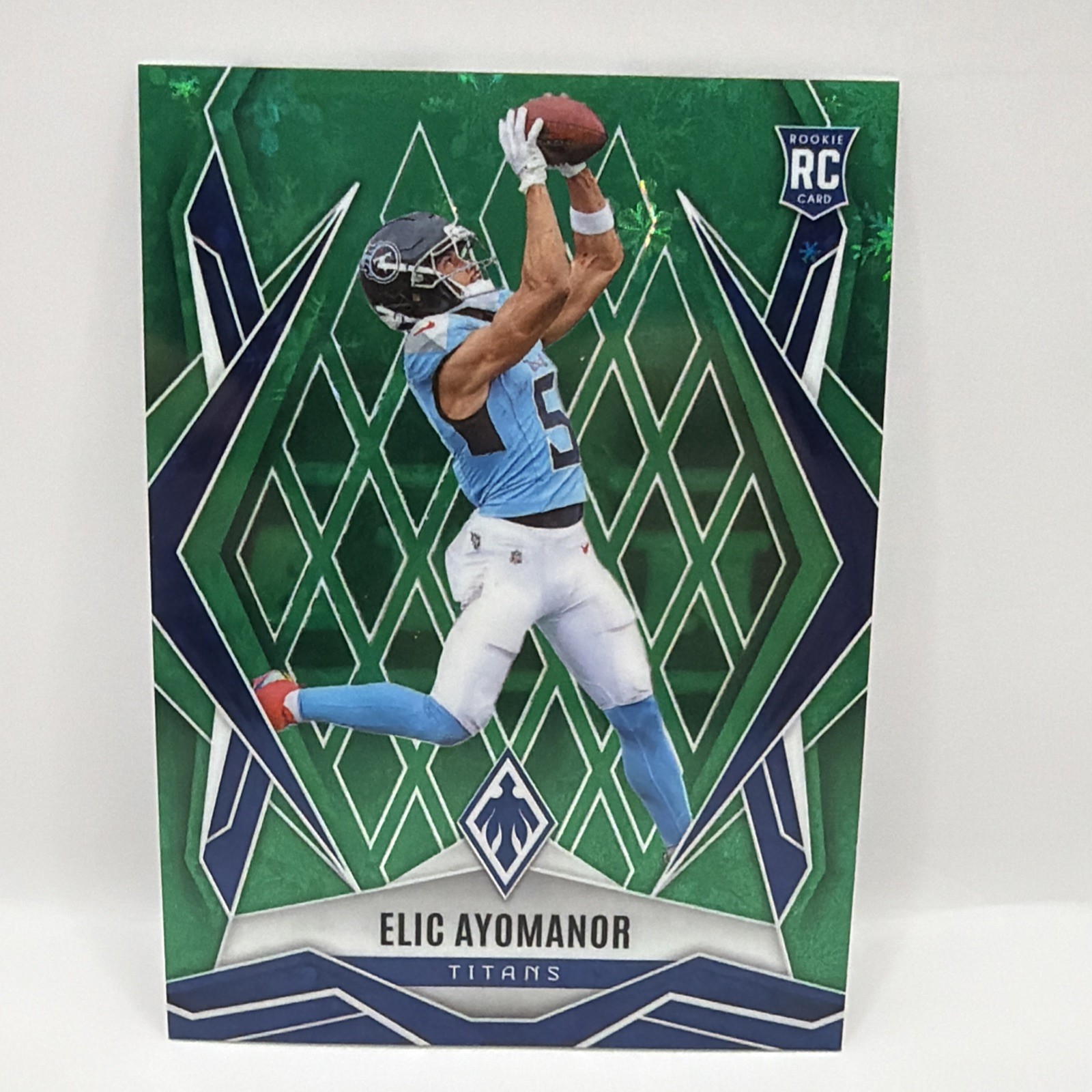 2025 Panini Phoenix #167 RC Elic Ayomanor  Green Winter /149 Tennessee Titans
