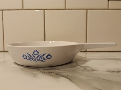 Vintage Corning Ware Blue Cornflower P-83-B Range Topper 6.5'' Skillet 