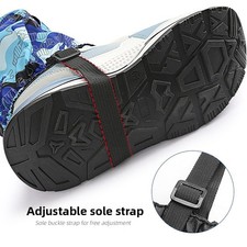 Adjustable Short Leg Gaiters with Snaps and Elastic for Boots and Shoes