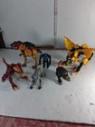 Vintage Transformers Animorphs Lot 1999 Action Figure Toys Mostly Complete TD10B