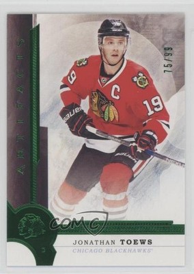 2016-17 Upper Deck Artifacts Emerald 75/99 Jonathan Toews #5 q3y