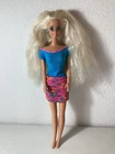 Mattel - Vintage 1991 Mermaid Barbie - Blonde Tinsel Color Change Hair Redressed