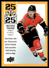 2018-19 Upper Deck 25 Under Matthew Tkachuk #U25-17