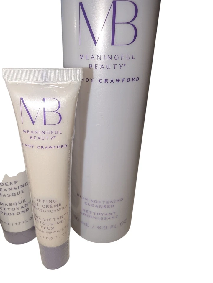 Новый значимый красоты Синди Кроуфорд 5 изделий запечатанный уход за кожей глаз крем тонер - Изображение 4 из 4