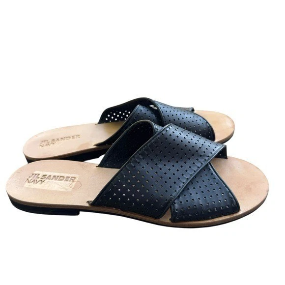 ☆ジル・サンダーLEATHER SANDALS size37☆ JIL SANDER ハイサンダル 37サイズ