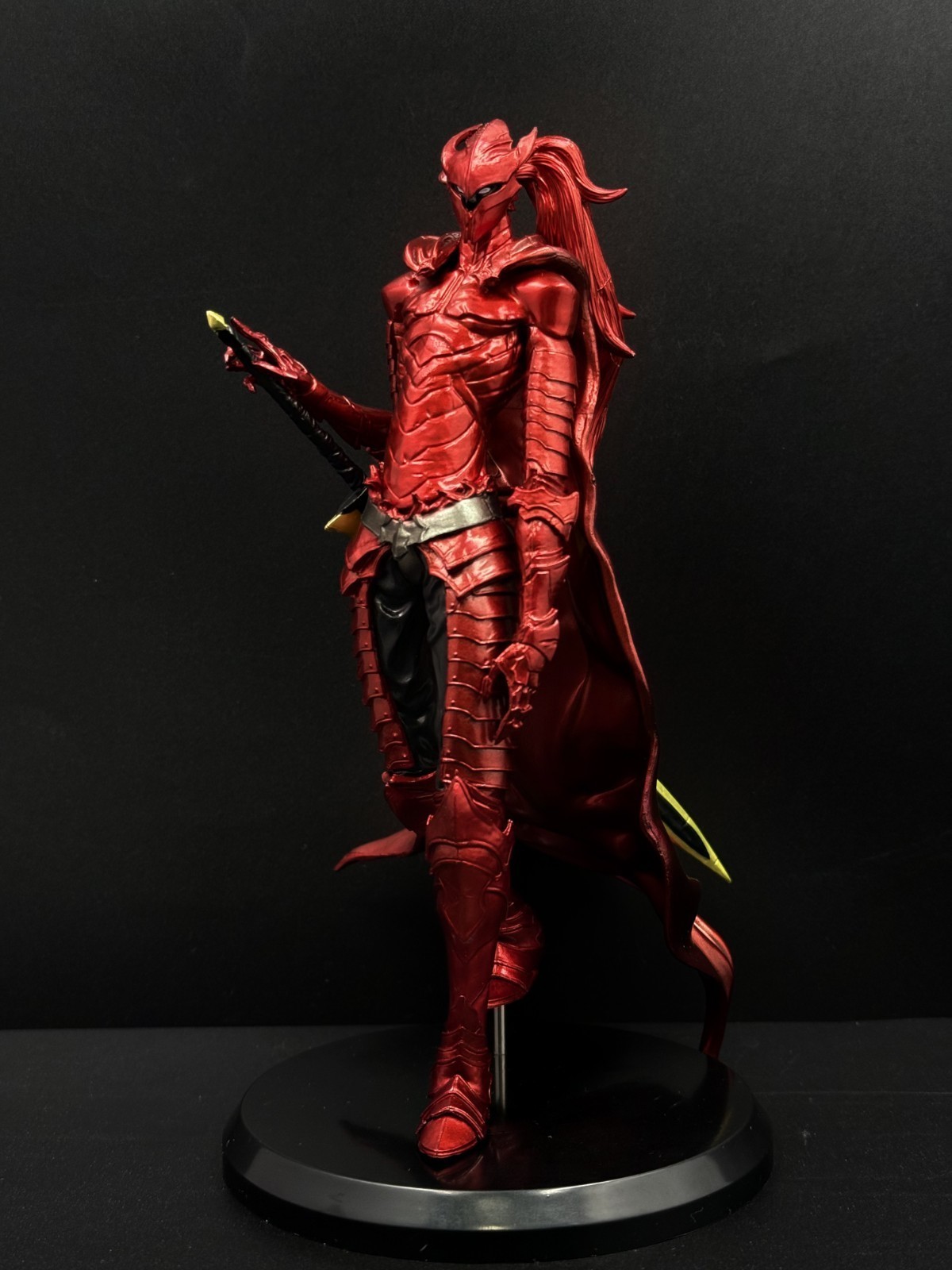 Figurine Solo Leveling Igris le Rouge en PVC de 22cm pour collectionneur