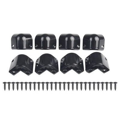Hohe Qualität Gitarrenverstärker Ecke 8pcs Ecke Gitarre Kunststoff Schrank