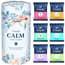 TranquilBliss Shower Steamers Count, Scented Shower Bombs with Organic  6