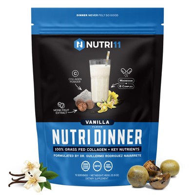 NutriDinner by Nutrillermo | Grass-Fed Collagen Protein Powder | Collagen wit...