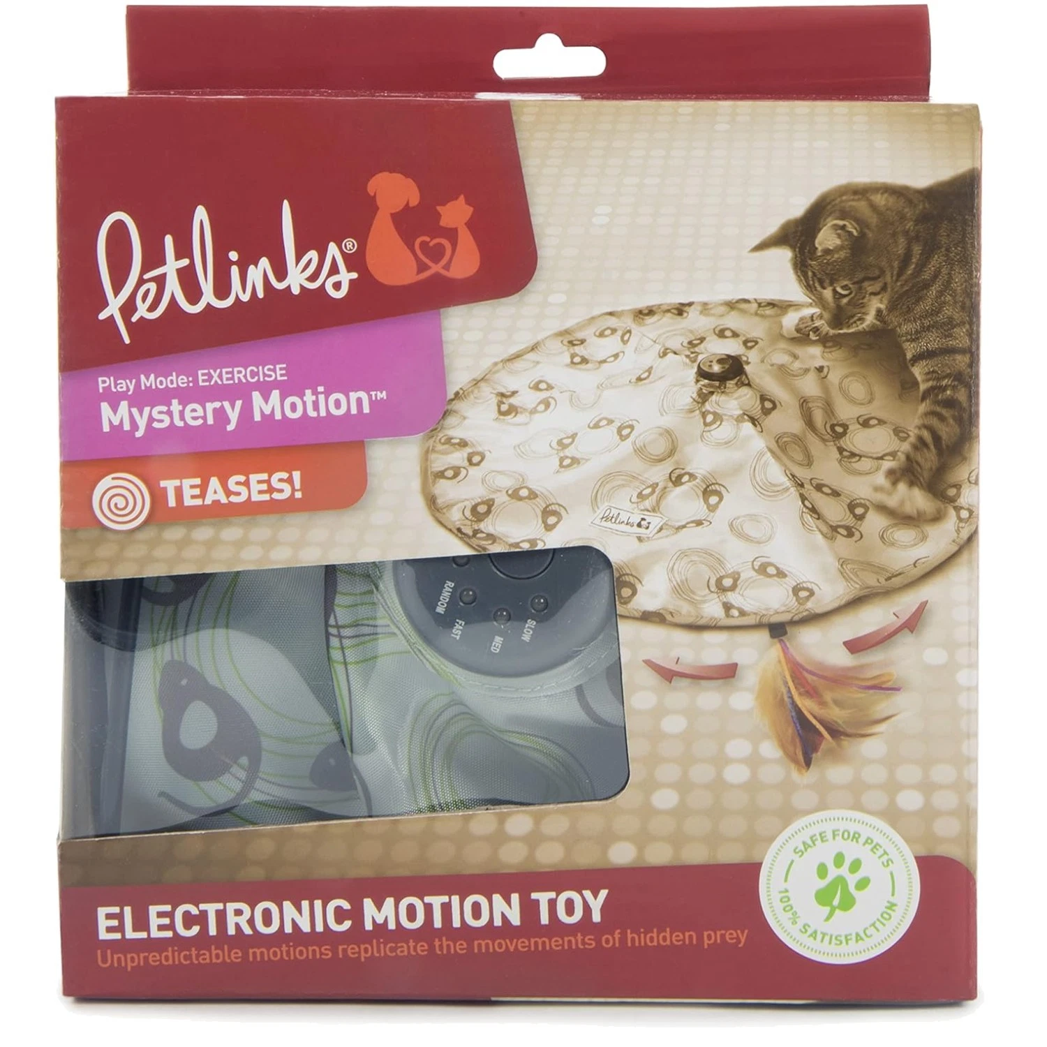 Electronic Cat Toy with Random Color Selection