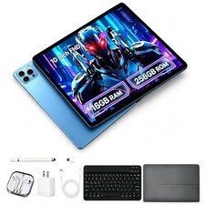 10 Inch Android 14 Octa Core Tablet 16GB RAM 256GB ROM 1920x1200 Screen 8800mAh
