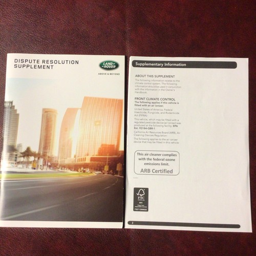 Land Rover Velar 2018 SUV manual del propietario libros ref. y estuche guía diésel todos los modelos - Imagen 4 de 7