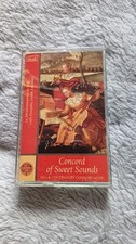 CONCORD OF SWEET SOUNDS 16th  17th CENTURY CONSORT MUSIC CASSETTE,free u.k. p p