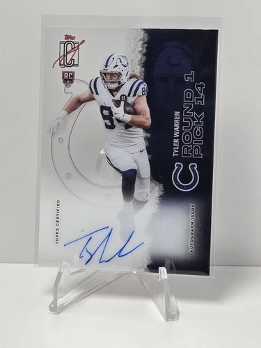 2025 Topps Signature Tyler Warren Rookie Class Autographs (RAW)