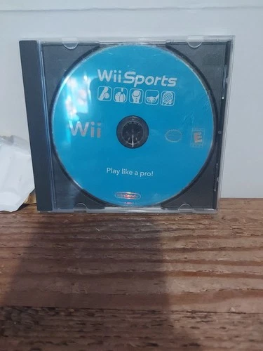 Wii Sports Nintendo Wii Game w Plastic Case No Manual TestedandWorking/Scratched