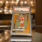2024 Panini Prizm Bo Nix Laser Prizm Rookie #309 Denver Broncos PSA 10