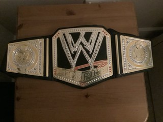 WWE Kids Toy Belt Silver Champion Style 2012
