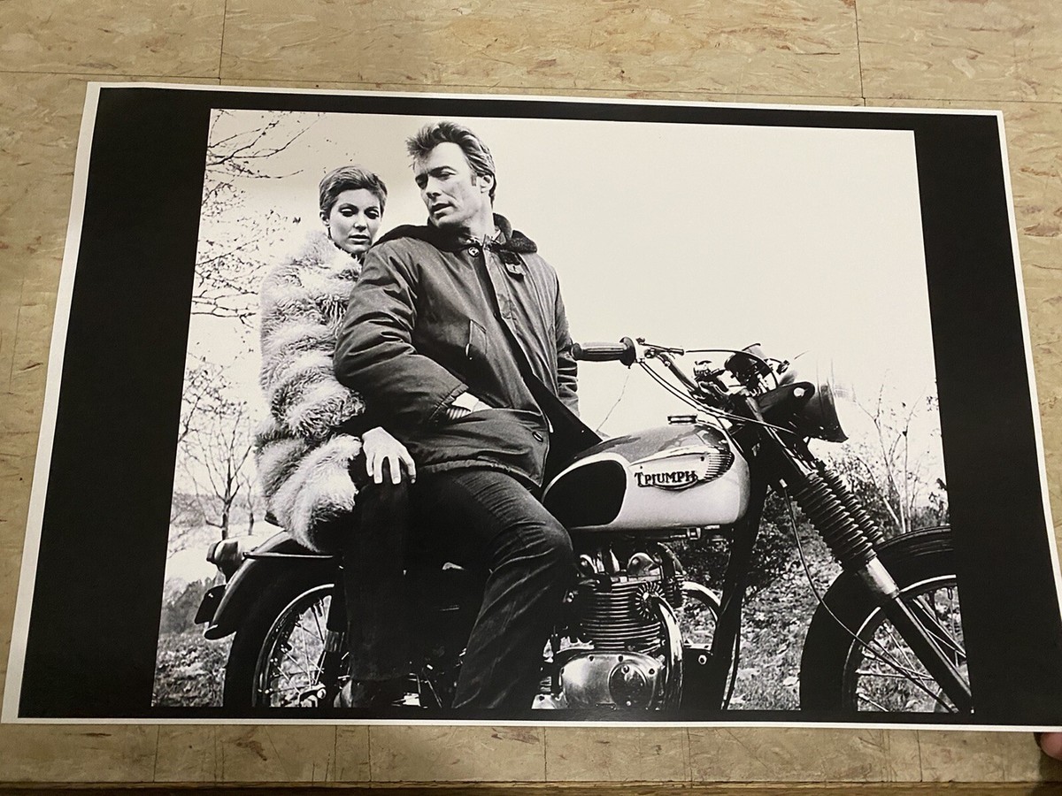 Vintage Triumph Motorcycle Advertisement Poster C360 | eBay