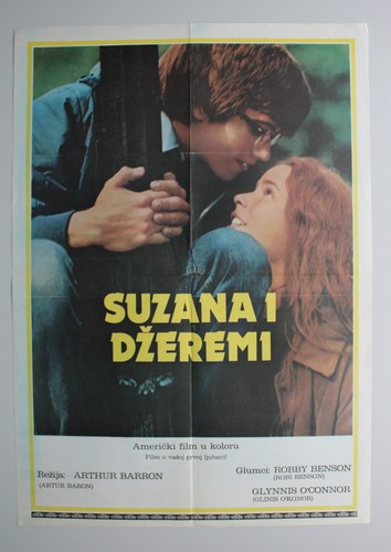 JEREMY Yugoslav Poster 1973 Robby Benson Teen Romance Drama Rare ExYU Movie Art