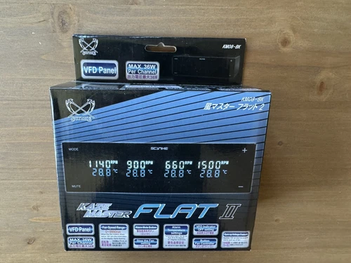 FAN CONTROLLER - SCYTHE KAZE MASTER FLAT 2 KM08-BK - NEUF - MINT IN BOX