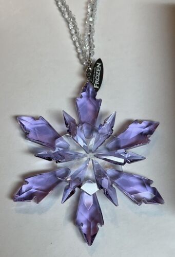Swarovski Disney Frozen Crystal Snowflake Ornament with Box & Crystal Hanger - Picture 2 of 9