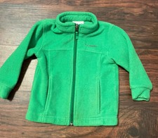 Columbia Fleece jacket Kids Size 12-18 Months green