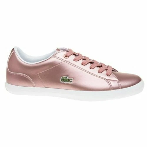 Lacoste pale pink lerond trainers shop